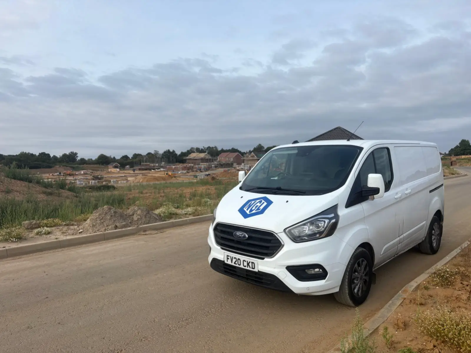 Norwich Groundworks Ltd Van Image